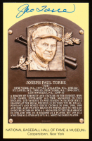 Joe Torre Signed Hall Of Fame Plaque Postcard (JSA) at PristineAuction.com