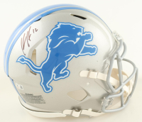 Hendon Hooker Signed Lions Full-Size Authentic On-Field Speed Helmet (Beckett) at PristineAuction.com