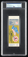 Ozzie Smith Signed 1985 World Series Game Ticket (PSA Auto 10) at PristineAuction.com