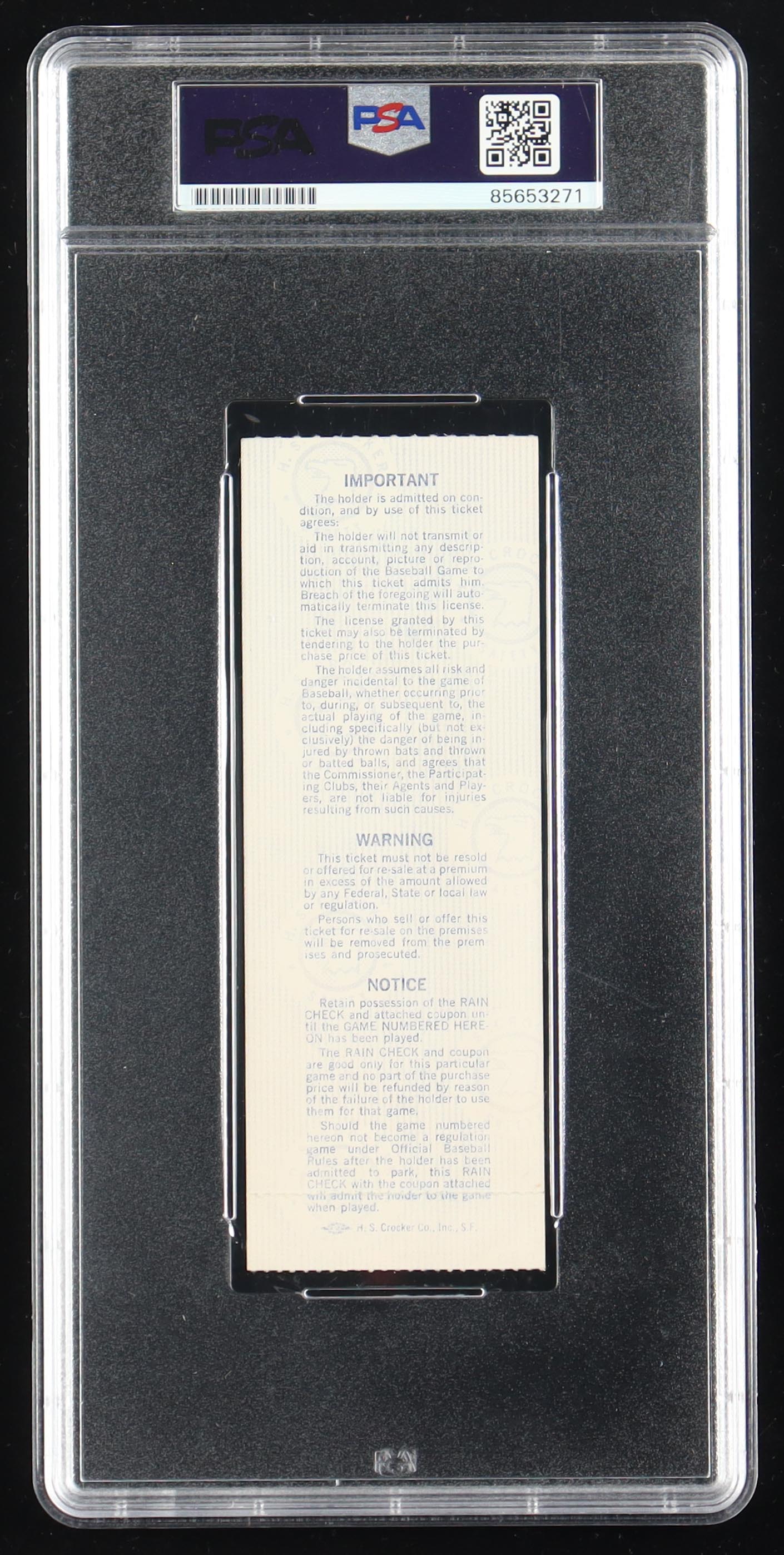 Ozzie Smith Signed 1982 World Series Game Ticket (PSA Auto 10) at PristineAuction.com Ozzie Smith Signed 1982 World Series Game Ticket (PSA Auto 10) at PristineAuction.com