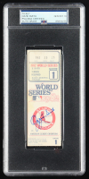 Ozzie Smith Signed 1982 World Series Game Ticket (PSA Auto 10) at PristineAuction.com