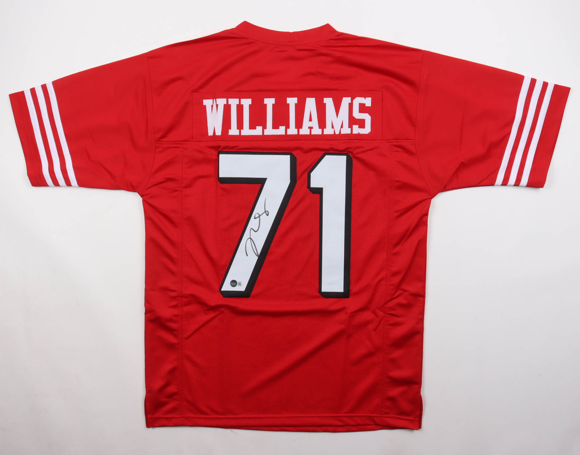 Trent Williams Signed Jersey (Beckett) at PristineAuction.com Trent Williams Signed Jersey (Beckett) at PristineAuction.com