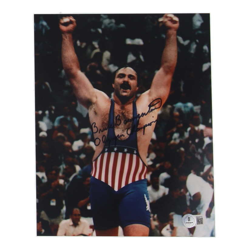 Bruce Baumgartner Signed Olympic 8x10 Photo Inscribed "Olympic Champion" (Beckett) at PristineAuction.com Bruce Baumgartner Signed Olympic 8x10 Photo Inscribed "Olympic Champion" (Beckett) at PristineAuction.com