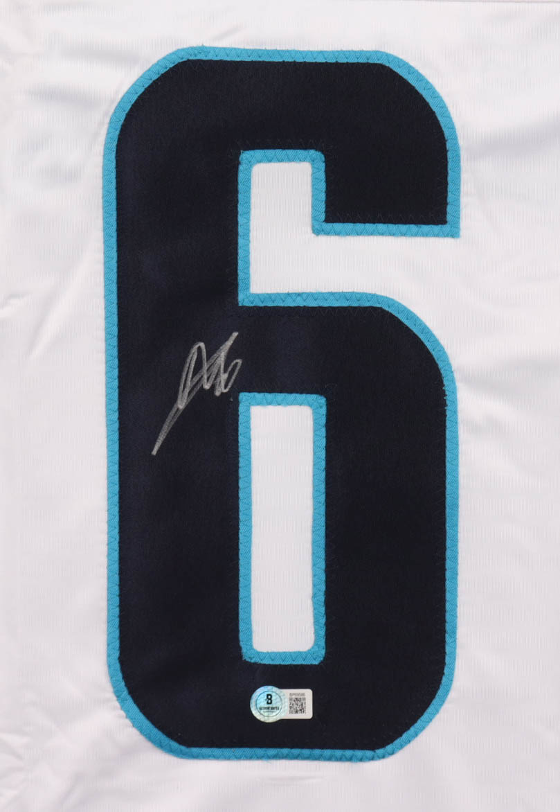 Adam Larsson Signed Jersey (Beckett) at PristineAuction.com Adam Larsson Signed Jersey (Beckett) at PristineAuction.com