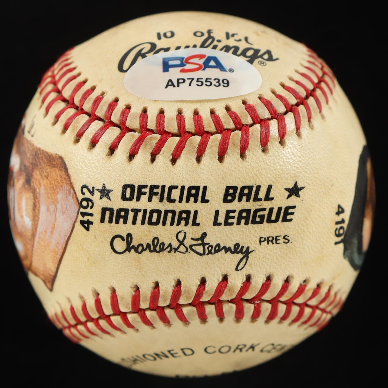 Pete Rose Signed Hand-Painted ONL Baseball with Display Case Inscribed "9-11-85" (PSA) at PristineAuction.com Pete Rose Signed Hand-Painted ONL Baseball with Display Case Inscribed "9-11-85" (PSA) at PristineAuction.com