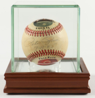 Pete Rose Signed Hand-Painted ONL Baseball with Display Case Inscribed "9-11-85" (PSA) at PristineAuction.com
