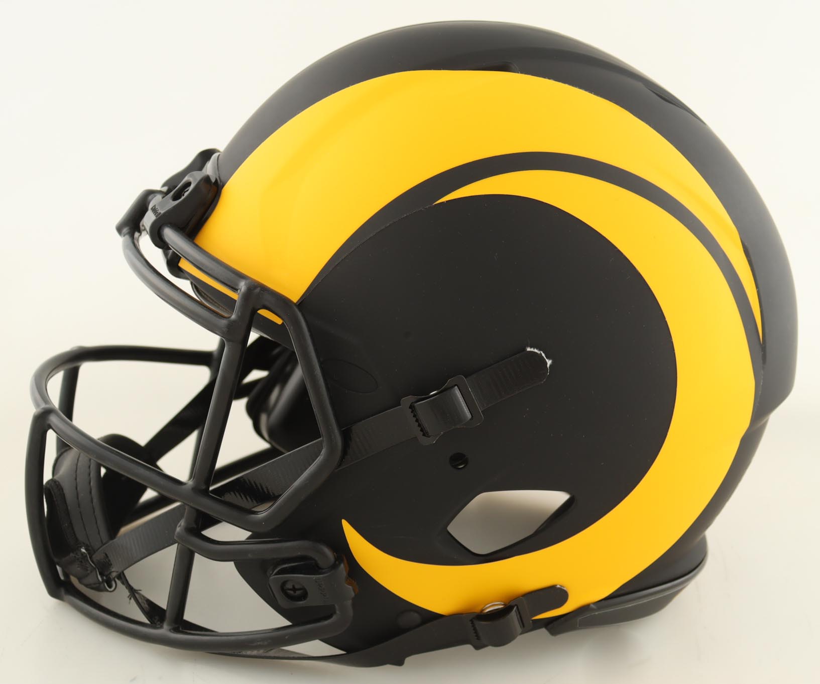 Kurt Warner Signed Rams Full-Size Authentic On-Field Eclipse Alternate Speed Helmet Inscribed "SB XXXIV MVP" (Beckett) at PristineAuction.com Kurt Warner Signed Rams Full-Size Authentic On-Field Eclipse Alternate Speed Helmet Inscribed "SB XXXIV MVP" (Beckett) at PristineAuction.com