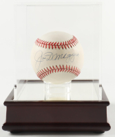 Joe DiMaggio Signed OAL Baseball with Display Case (PSA) at PristineAuction.com