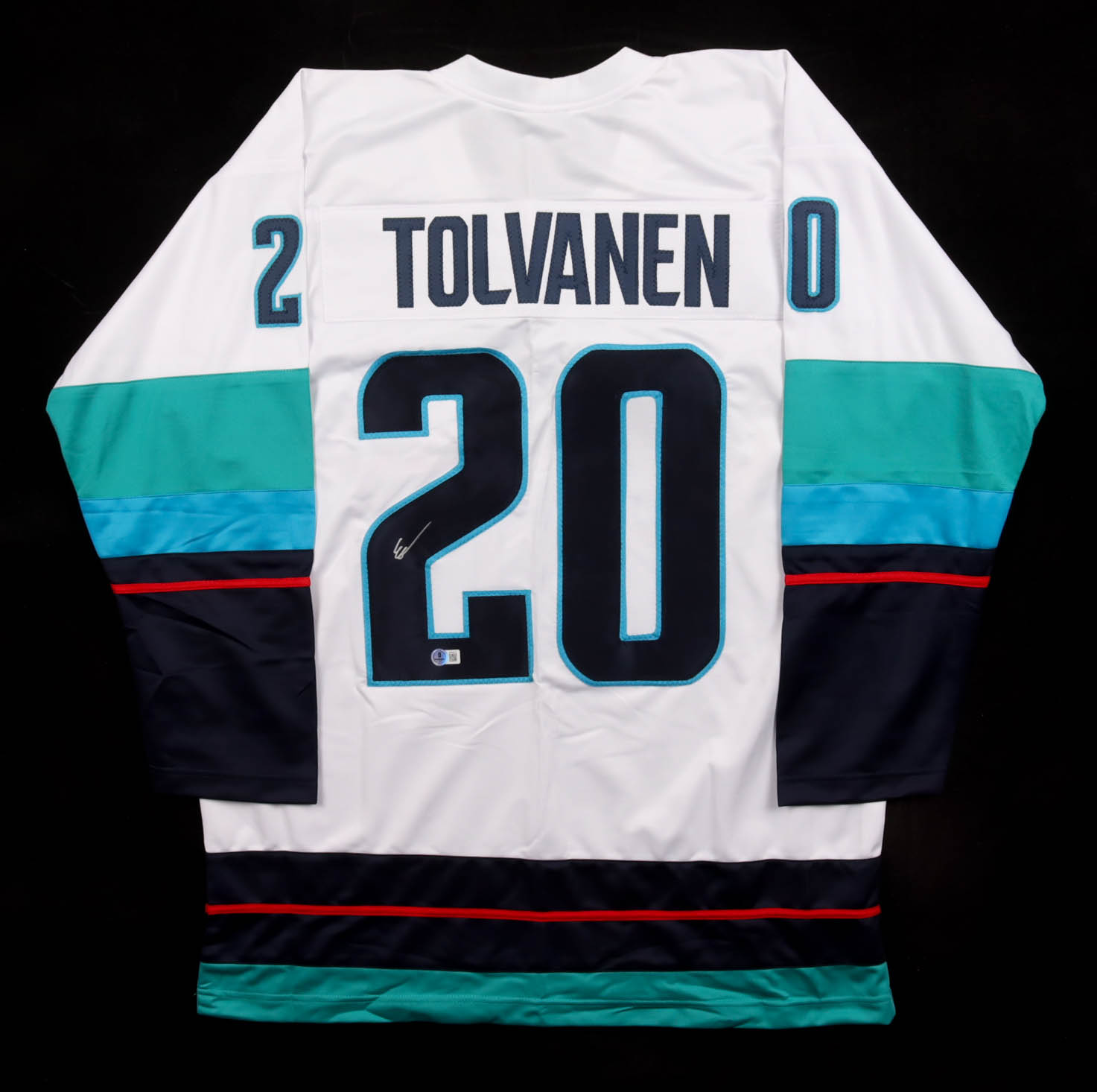 Eeli Tolvanen Signed Jersey (Beckett) at PristineAuction.com Eeli Tolvanen Signed Jersey (Beckett) at PristineAuction.com