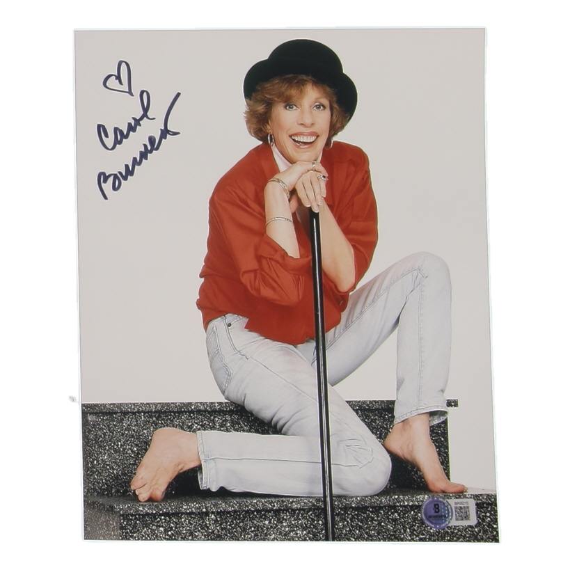 Carol Burnett Signed 8x10 Photo (Beckett) at PristineAuction.com Carol Burnett Signed 8x10 Photo (Beckett) at PristineAuction.com