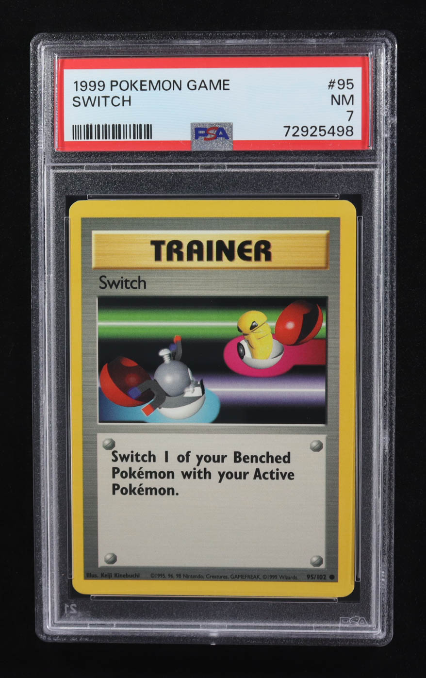 Switch 1999 Pokemon Game #95 (PSA 7) at PristineAuction.com Switch 1999 Pokemon Game #95 (PSA 7) at PristineAuction.com
