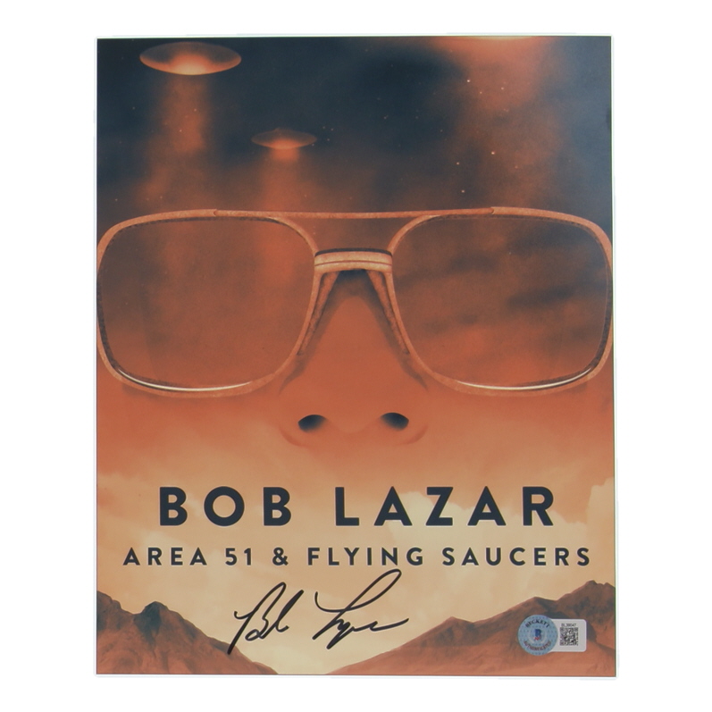 Bob Lazar Signed 8x10 Photo (Beckett) at PristineAuction.com Bob Lazar Signed 8x10 Photo (Beckett) at PristineAuction.com