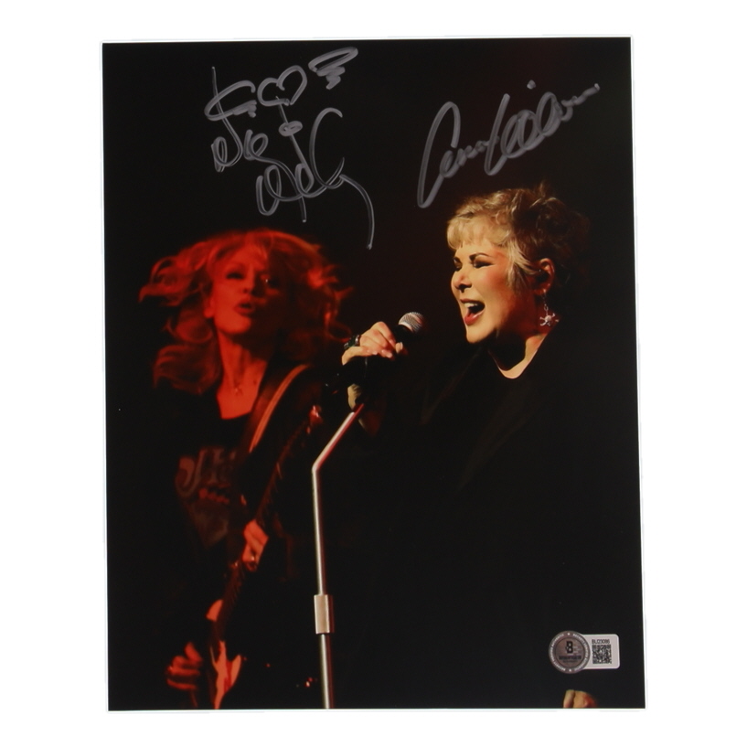 Nancy Wilson & Ann Wilson Signed "Heart" 8x10 Photo (Beckett) at PristineAuction.com Nancy Wilson & Ann Wilson Signed "Heart" 8x10 Photo (Beckett) at PristineAuction.com