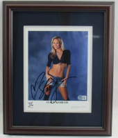 Stacy Keibler Signed WWE Custom Framed Photo (Beckett) at PristineAuction.com