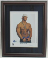 John Cena Signed WWE Custom Framed Photo (Beckett) at PristineAuction.com