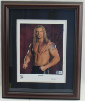 Edge Signed WWE Custom Framed Photo (Beckett) at PristineAuction.com