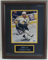 Jaromir Jagr Signed Penguins Custom Framed Photo (Beckett) at PristineAuction.com
