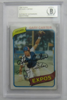 Gary Carter Signed 1980 Topps #70 (BGS) at PristineAuction.com