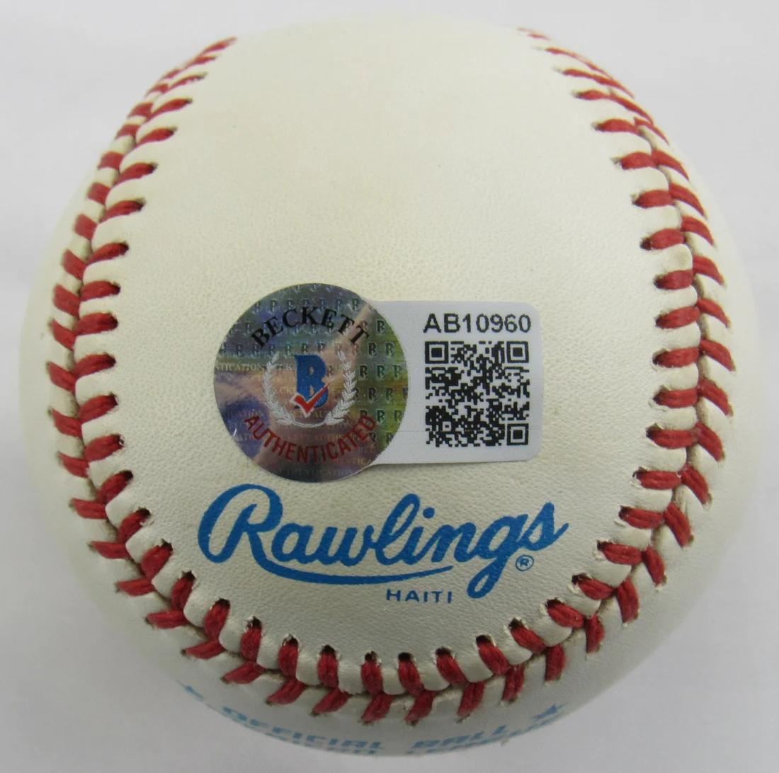 Ted Williams Signed OAL Baseball (Beckett) at PristineAuction.com Ted Williams Signed OAL Baseball (Beckett) at PristineAuction.com