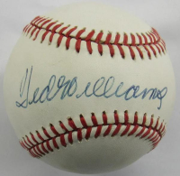 Ted Williams Signed OAL Baseball (Beckett) at PristineAuction.com