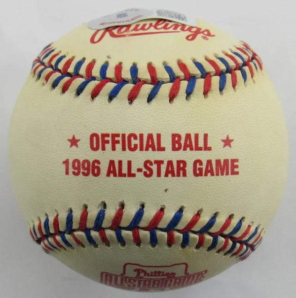 Alex Rodriguez Signed 1996 All-Star Game Baseball (Beckett) at PristineAuction.com Alex Rodriguez Signed 1996 All-Star Game Baseball (Beckett) at PristineAuction.com