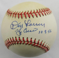 Yogi Berra & Don Larsen Signed OAL Baseball Inscribed "10-8-56" (Beckett) at PristineAuction.com