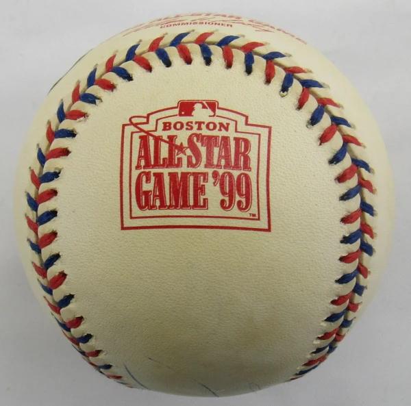 Sammy Sosa Signed OML 1999 All-Star Game Logo Baseball (Beckett) at PristineAuction.com Sammy Sosa Signed OML 1999 All-Star Game Logo Baseball (Beckett) at PristineAuction.com