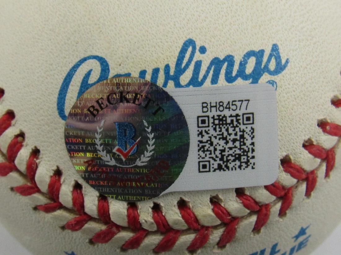 Carlton "Pudge" Fisk Signed OAL Baseball (Beckett) at PristineAuction.com Carlton "Pudge" Fisk Signed OAL Baseball (Beckett) at PristineAuction.com