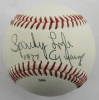 Sparky Lyle Signed OAL Baseball Inscribed "1977 Cy Young" (Beckett) at PristineAuction.com