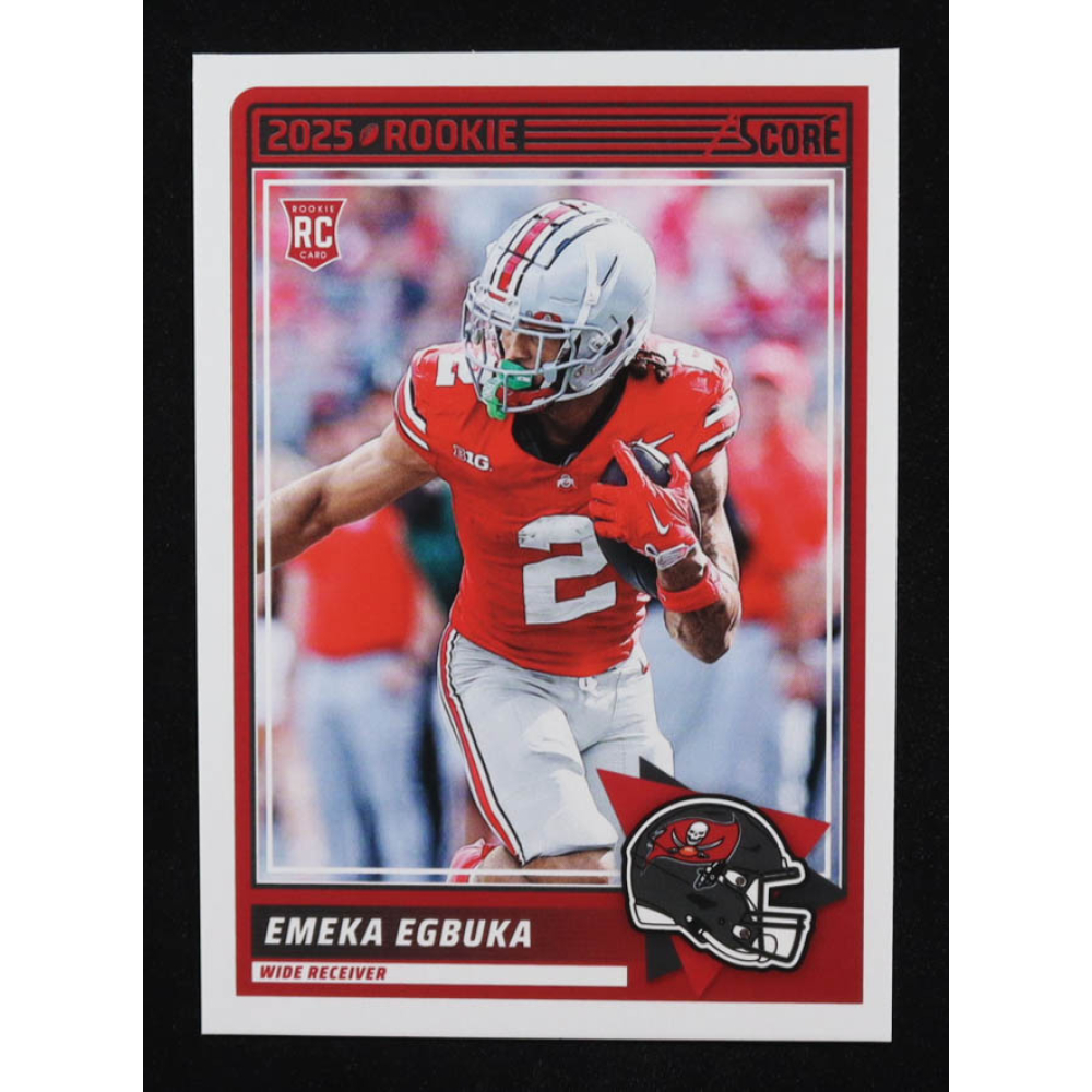 Emeka Egbuka 2025 Score Rookies #2 RC at PristineAuction.com