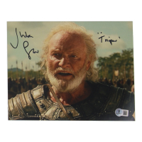 Julian Glover Signed "Troy" 8x10 Photo Inscribed "Triopas" (Beckett) at PristineAuction.com