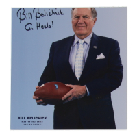Bill Belichick Signed North Carolina Tar Heels 8x10 Photo Inscribed "Go Heels!" (JSA) at PristineAuction.com