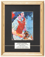 'Thurman Lee Munson" Custom Framed Yankees Leroy Neiman Art Print Display with Career Stat Plaque at PristineAuction.com
