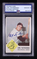 Carl Yastrzemski Signed 1963 Fleer #8 (PSA | Auto 10) at PristineAuction.com