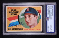 Carl Yastrzemski Signed 1960 Topps #148 RS RC (PSA | Autograph Grade 10) at PristineAuction.com