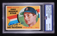 Carl Yastrzemski Signed 1960 Topps #148 RS RC (PSA | Autograph Grade 10) at PristineAuction.com