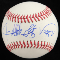 Juan Albert Gonzalez Vazquez Signed OML Baseball (Schwartz) at PristineAuction.com