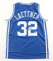 Christian Laettner Signed Jersey (Schwartz) at PristineAuction.com