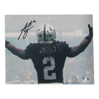 Ashton Jeanty Signed Raiders 8x10 Photo (Beckett) at PristineAuction.com