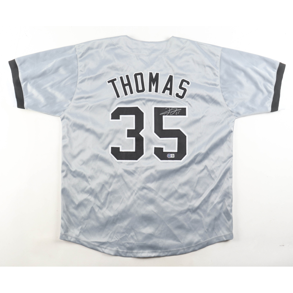 Frank Thomas Signed Jersey (Beckett) at PristineAuction.com