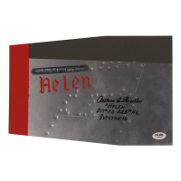 Arthur Fiedler Signed "Helen" Original Nose Art P-51 (PSA) Korean & Vietnam War Pilot (d.) 2016 at PristineAuction.com