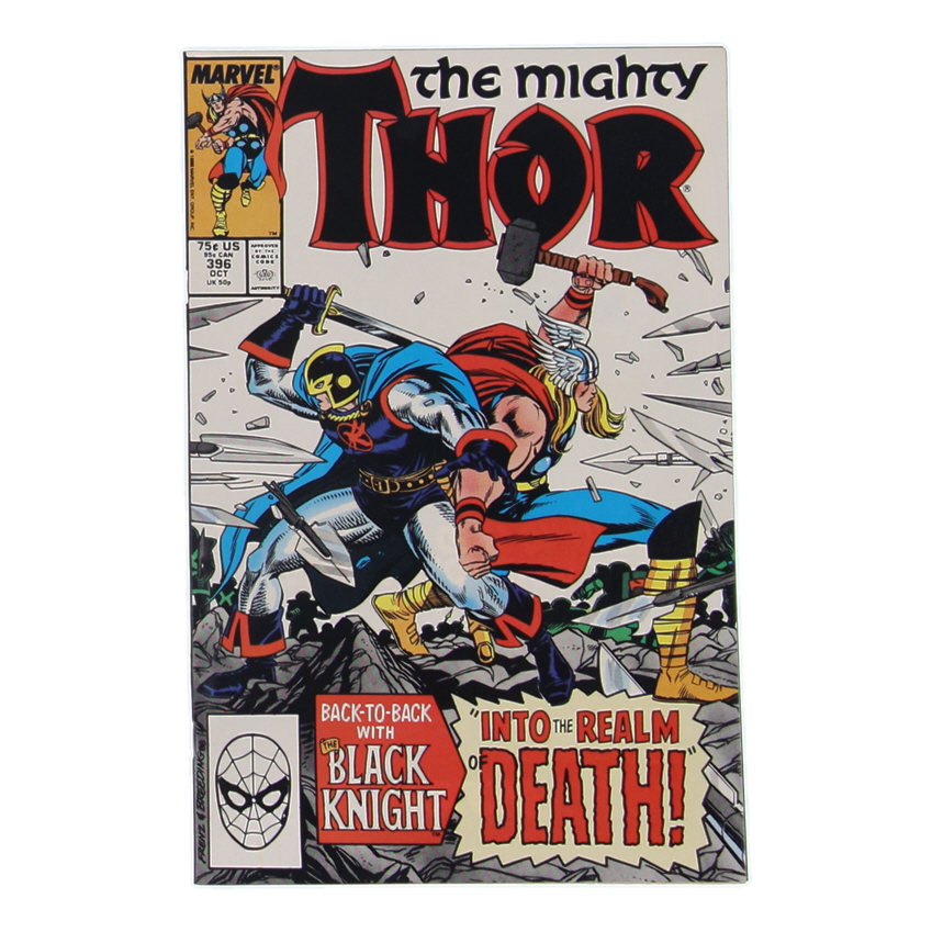 1988 "The Mighty Thor" Issue #396 Marvel Comic Book at PristineAuction.com 1988 "The Mighty Thor" Issue #396 Marvel Comic Book at PristineAuction.com