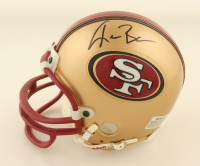 Kevan Barlow Signed 49ers Mini Helmet (Topps) at PristineAuction.com