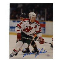 Mark Johnson Signed Devils 8x10 Photo (PSA) at PristineAuction.com