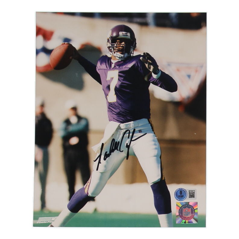 Randall Cunningham Signed Vikings 8x10 Photo (Beckett) at PristineAuction.com Randall Cunningham Signed Vikings 8x10 Photo (Beckett) at PristineAuction.com