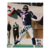 Randall Cunningham Signed Vikings 8x10 Photo (Beckett) at PristineAuction.com