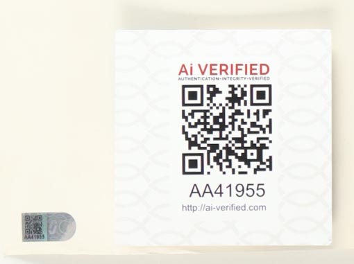 Pappy Boyington Signed Chance Vought Corsair F4U-1 Lithograph (AIV) WWII Ace at PristineAuction.com Pappy Boyington Signed Chance Vought Corsair F4U-1 Lithograph (AIV) WWII Ace at PristineAuction.com