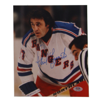 Phil Esposito Signed Rangers 8x10 Photo (PSA) at PristineAuction.com