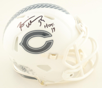Brian Urlacher Signed Bears Salute To Service Alternate Speed Mini Helmet Inscribed "HOF 18" (Schwartz) at PristineAuction.com