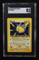 Pikachu 2000 Pokemon Neo Genesis 1st Edition #70 (SGC 8) at PristineAuction.com